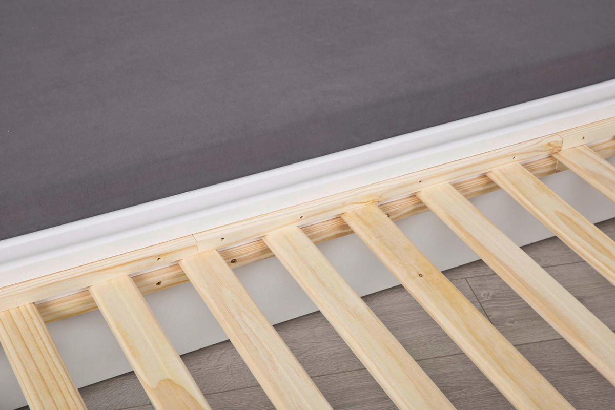 Funktionsbett Lotar weiß Liegefläche B/L: ca. 90x200 cm Lotar - weiß (97,00/65,00/209,00cm)