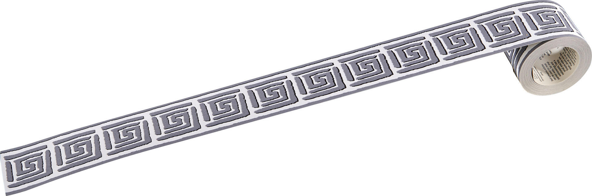 Borte B/L: ca. 5,5x500 cm Borte 93646-1 Ornament grau - (5,50/500,00cm)