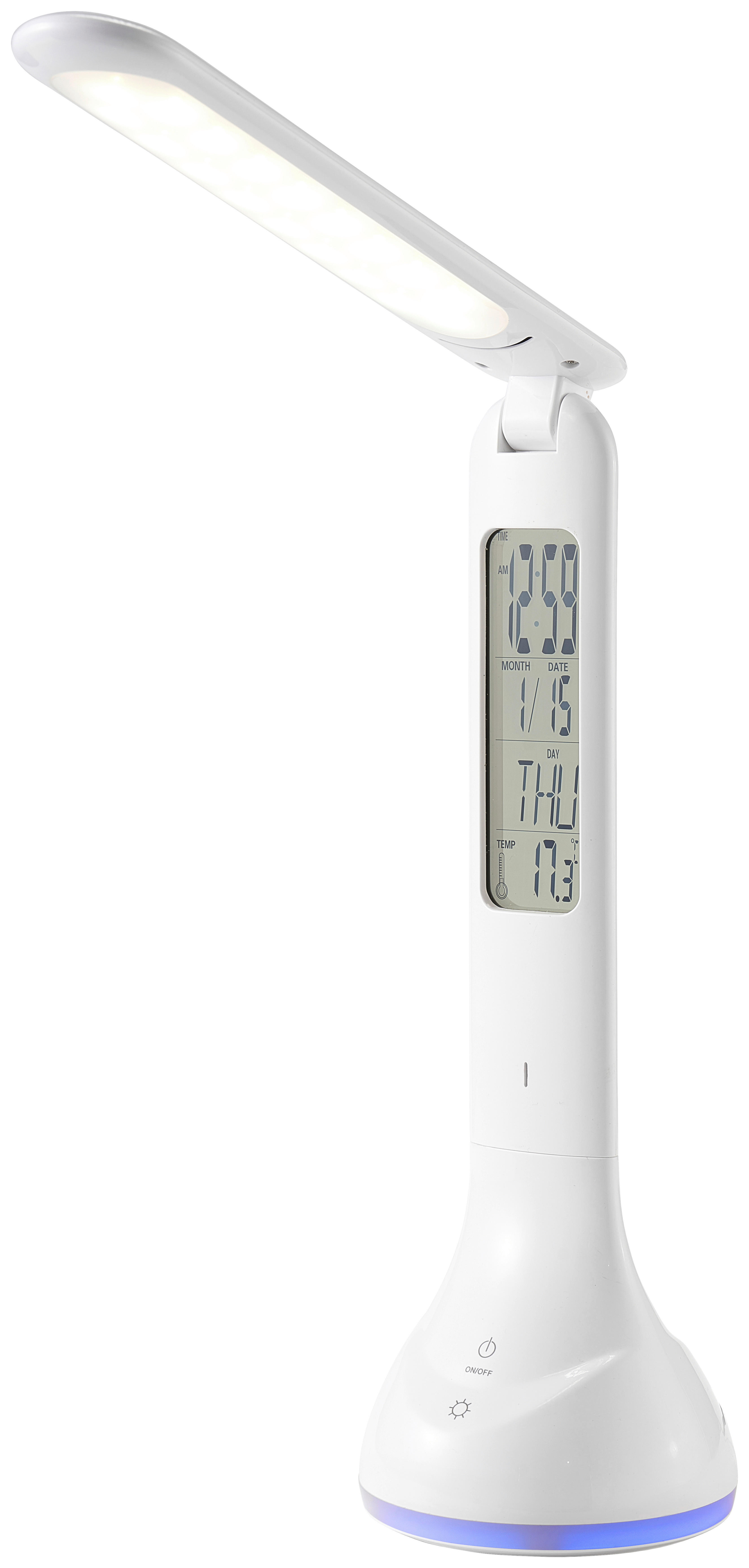 POCOline Schreibtischleuchte Lena weiß Kunststoff H/D: ca. 35x9 cm 1 Brennstellen LED-Schreibtischleuchte_Lena - weiß (9,00/35,00cm) - POCOline