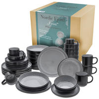 CreaTable Kombiservice Nordic Fjord Frost Nordic Fjord Frost - grau - CreaTable