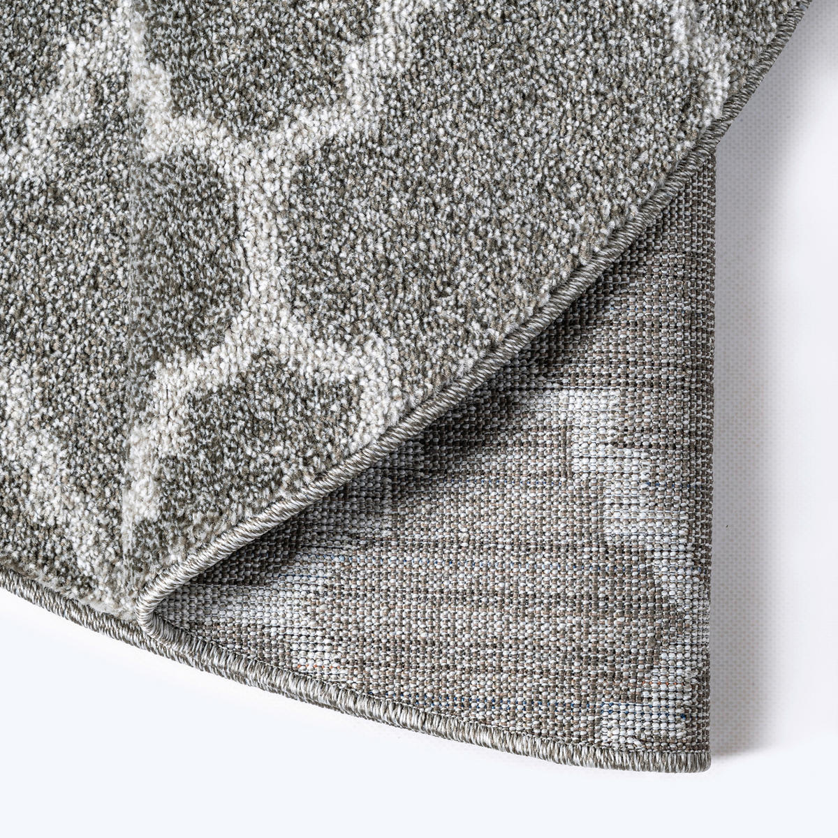 Sanat Teppich anthrazit B/L: ca. 200x200 cm Teppich_Boho_8202_200x200 - anthrazit (200,00/200,00cm) - Sanat