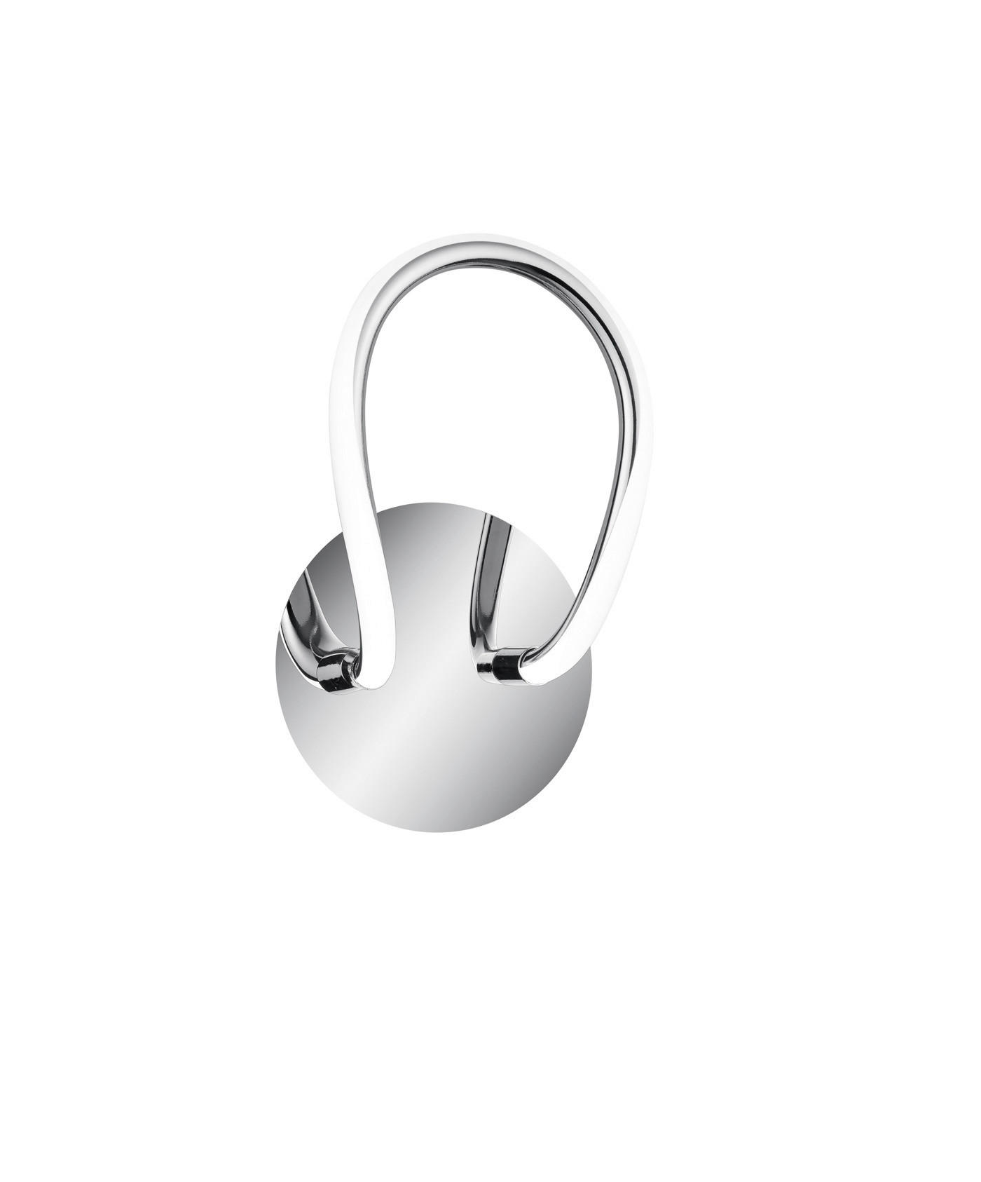 Reality Wandleuchte  R27051106  Bologna Chrom Metall B/H/T: ca. 15x26x15 cm Bologna - Chrom (15,00/26,00/15,00cm) - Reality