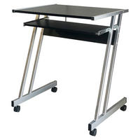 Computerrollwagen Jaro schwarz silber Optik B/H/T: ca. 62x73x50 cm Jaro - schwarz/silber (62,00/73,00/50,00cm)