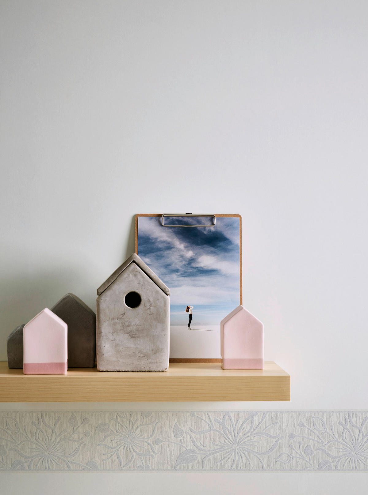 A.S.Creation Bordüre weiß B/H/D: ca. 13x500x8,5 cm Borte_selbstklebend - weiß (8,50/500,00cm) - A.S.Creation