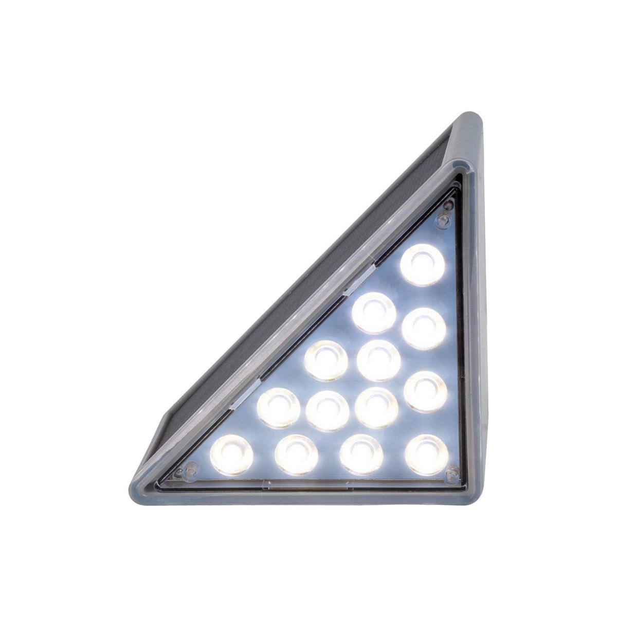 Solarleuchte 5313616 grau B/H/T: ca. 5,2x6,2x11 cm Scala - grau (5,20/6,20/11,00cm) - Näve Leuchten
