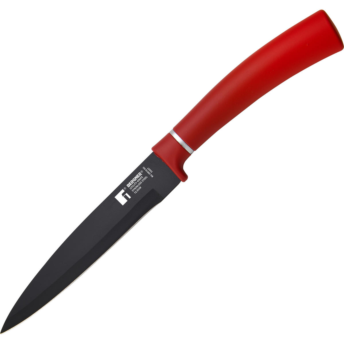 BERGNER Messerset Classique rot Edelstahl 4 tlg. Classique - rot - BERGNER