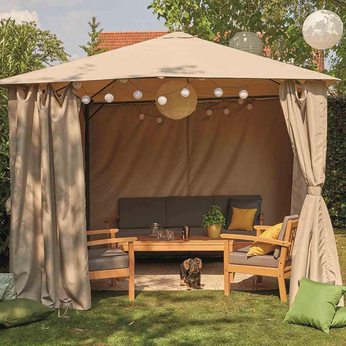 Gardamo Loungeset TAVIRA teak Eukalyptus TAVIRA - teak - Gardamo