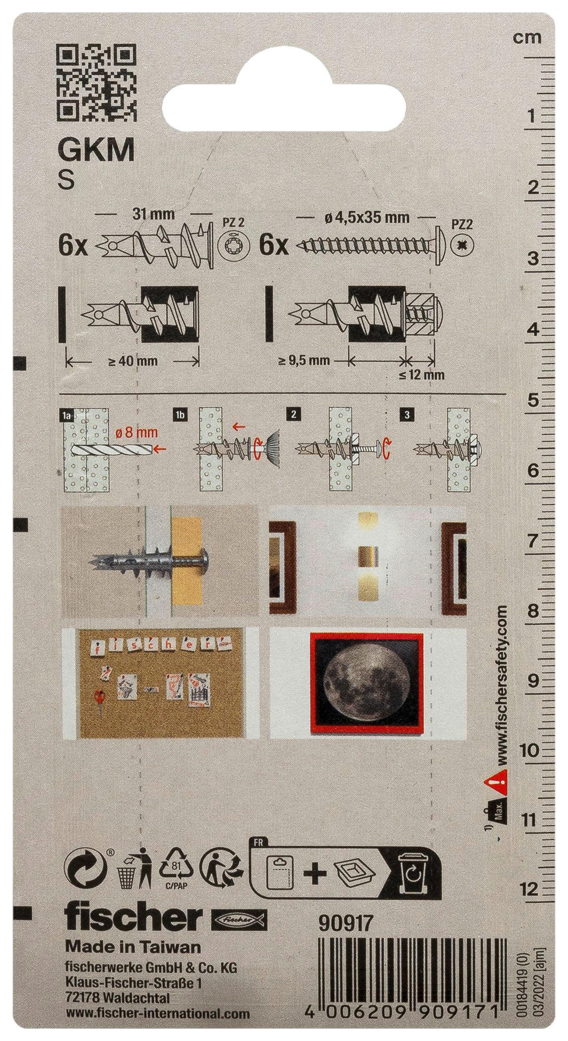 fischer Dübel- und Schraubenset Dübel-/u.Schraubenset_fischer - fischer