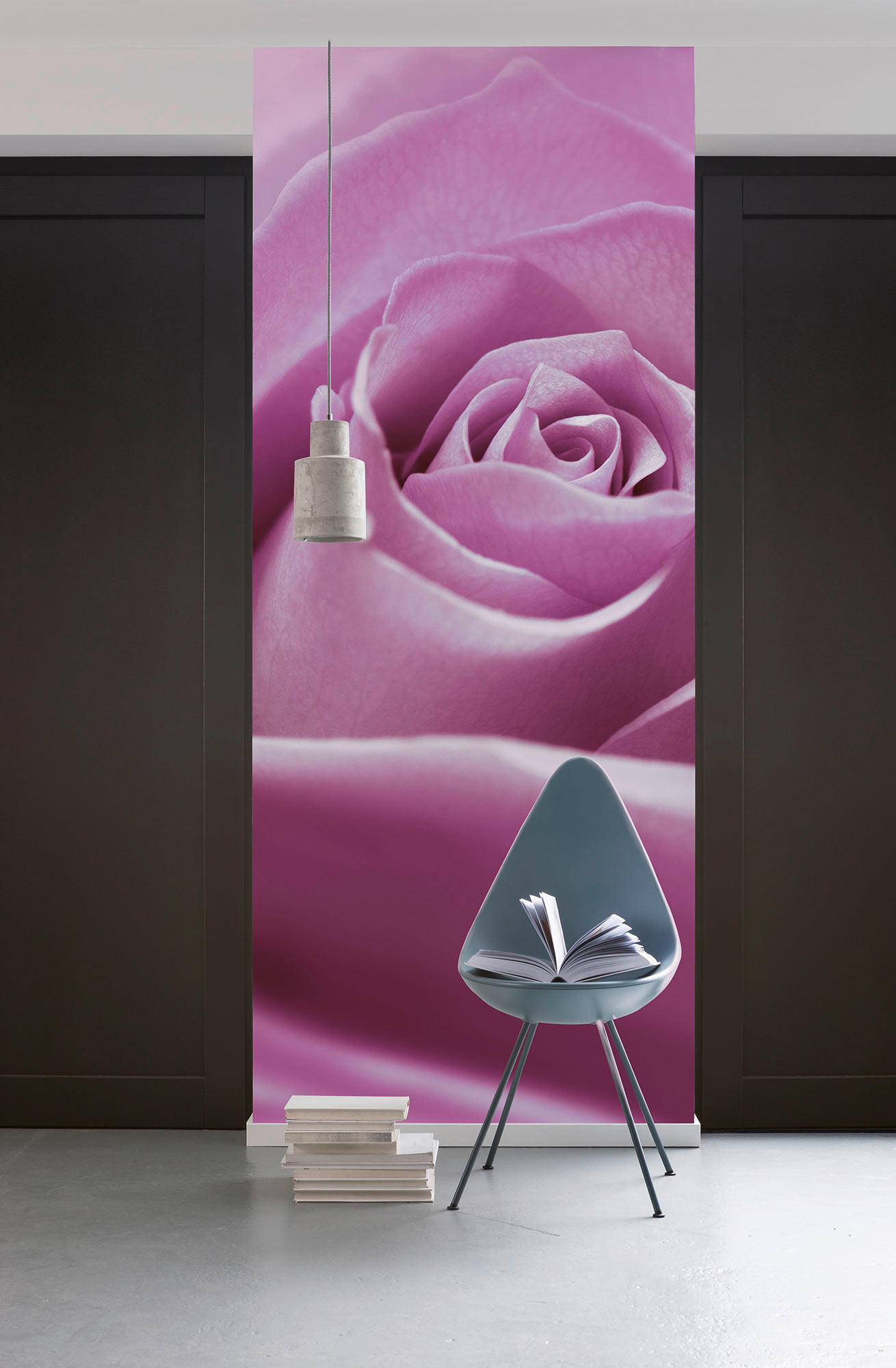 Komar Fototapete Pink Rose B/L: ca. 100x280 cm Pink Rose - (100,00/280,00cm) - Komar