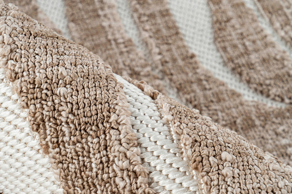 360Living Teppich Sarai braun B/L: ca. 120x170 cm Sarai - braun (120,00/170,00cm) - 360Living