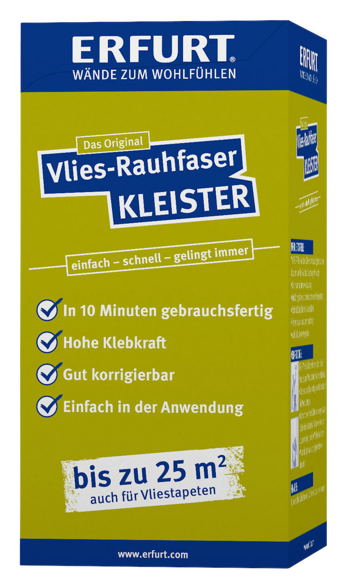 Erfurt Tapetenkleister Vlies-Rauhfaser Vlies-Rauhfaser - Erfurt