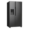 Gorenje Side by Side NRR9ESBXL schwarz B/H/T: ca. 92x179x70 cm Side-by-Side NRR9ESBXL - schwarz (92,00/179,00/70,00cm) - Gorenje