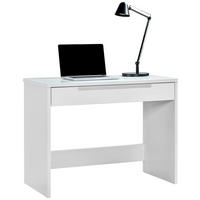 Schreibtisch Mailand weiß B/H/T: ca. 97x76x50 cm Mailand - weiß (97,00/76,00/50,00cm)