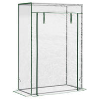 Outsunny Gewächshaus B/H/L: ca. 50x150x100 cm Gewächshaus - transparent (100,00/50,00/150,00cm) - Outsunny