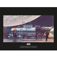 Komar Poster Star Wars Classic RMQ Yavin Hangar Star Wars B/L: ca. 40x30 cm Star Wars Classic RMQ Yavin Hangar - (40,00/30,00cm) - Komar