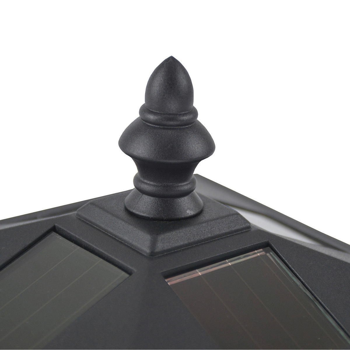 Solar Laterne 842-107 schwarz Kunststoff B/H/L: ca. 15x120x15 cm Solar Laterne 842-107 - schwarz (15,00/15,00/120,00cm) - Outsunny