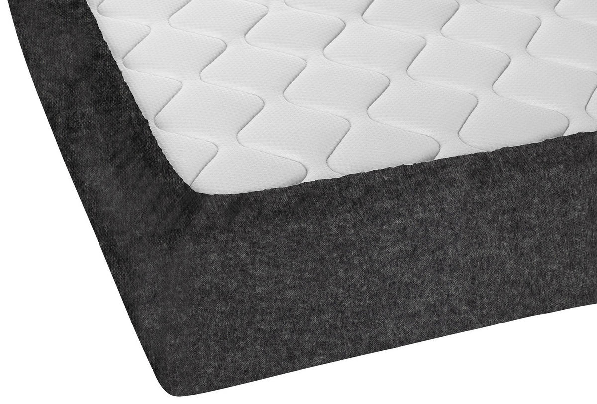 Spannbetttuch Flanell Spannbetttuch_Flanell 180-200x200 - Titanium (180,00/200,00cm)