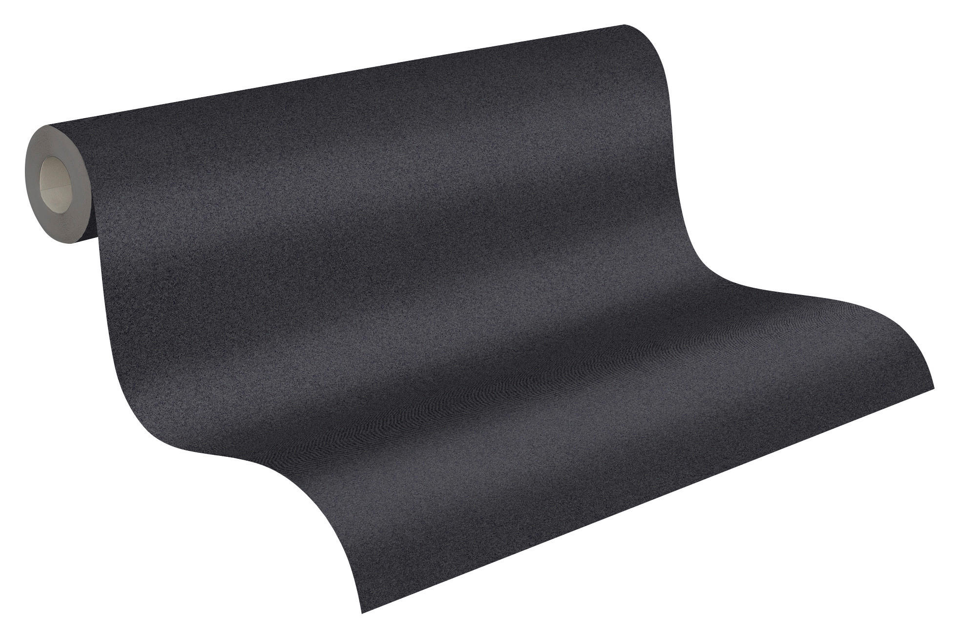 A.S.Creation Vliestapete New Elegance Uni schwarz B/L: ca. 53x1005 cm New Elegance - schwarz (53,00/1005,00cm) - A.S.Creation