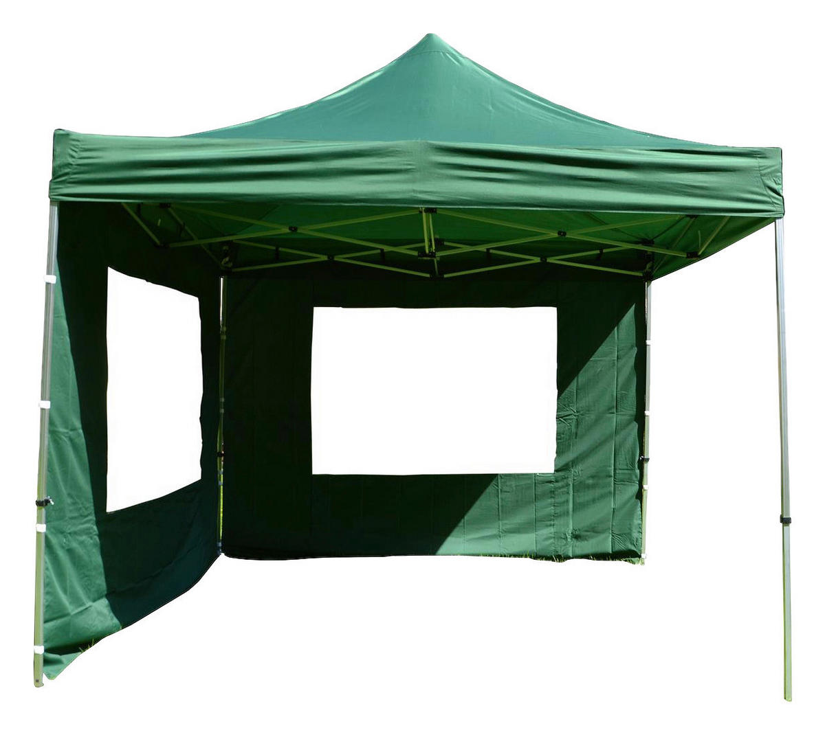 VCM Pavillon PROFI grün Metall B/H/L: ca. 300x220x300 cm PROFI - grün (300,00/300,00/220,00cm) - VCM