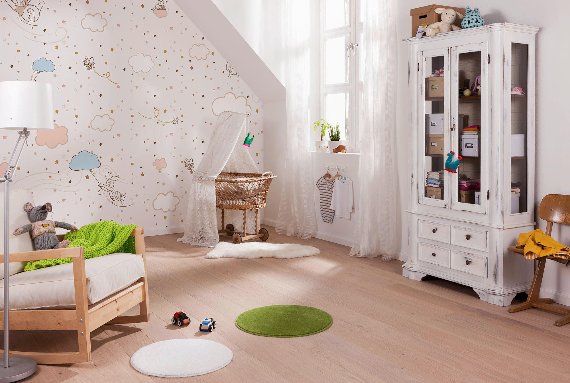 Komar Fototapete Winnie the Pooh Wind Dance B/L: ca. 300x250 cm Winnie the Pooh Wind Dance - (300,00/250,00cm) - Komar