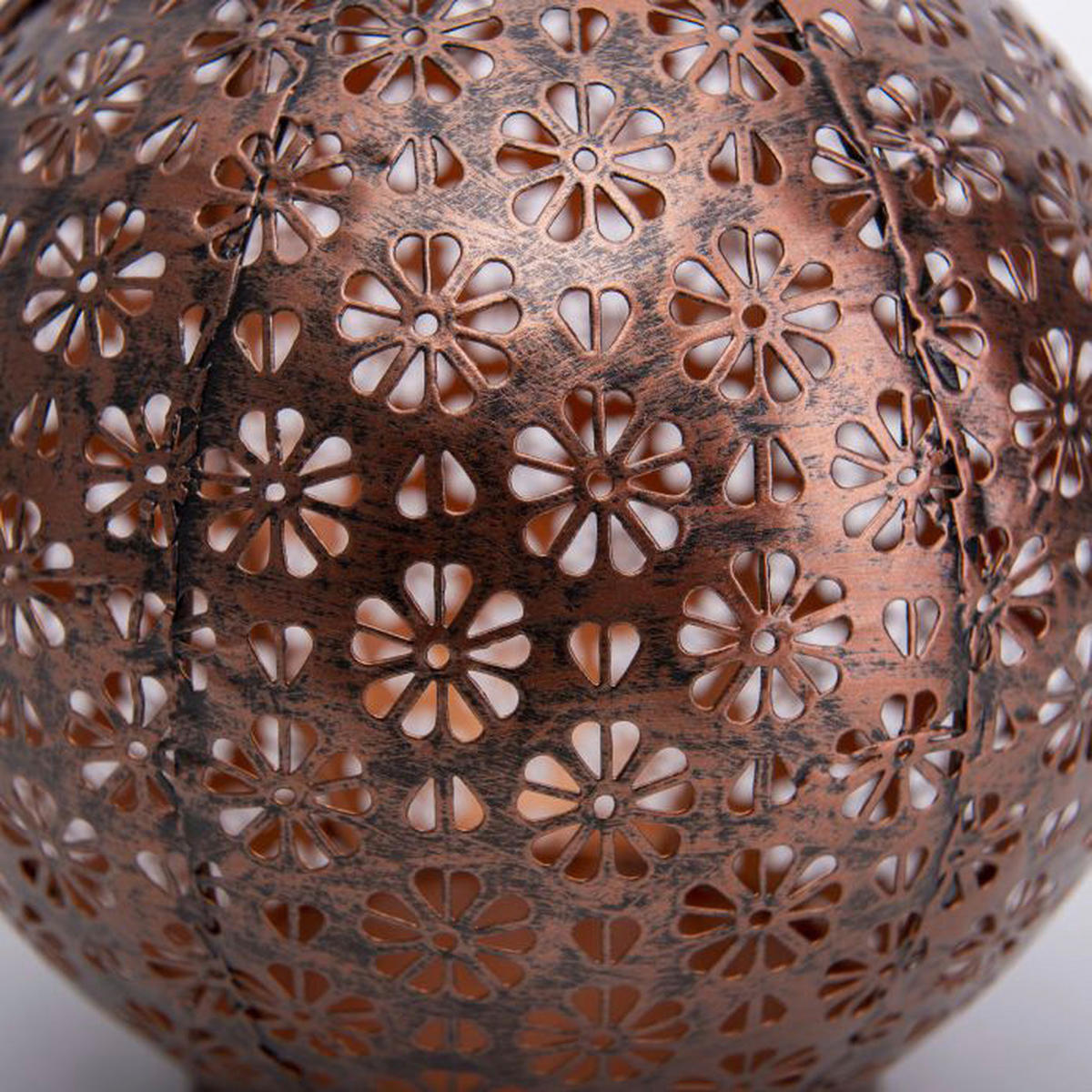 LED Deko-Solarleuchte  2er-Set NV5285456 bronze Eisen B/H/T: ca. 18x19,5x18 cm LED Deko-Solarleuchte  2er-Set - bronze (18,00/19,50/18,00cm) - Näve Leuchten