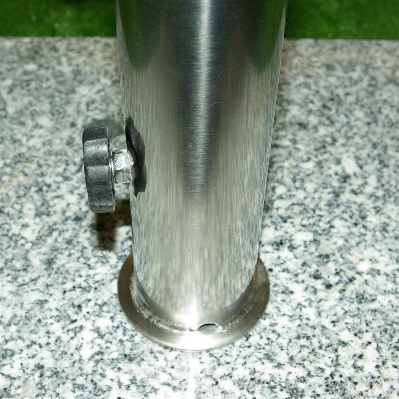 Thumbnail - VCM Schirmständer grau Granit B/H/L: ca. 40x5x40 cm