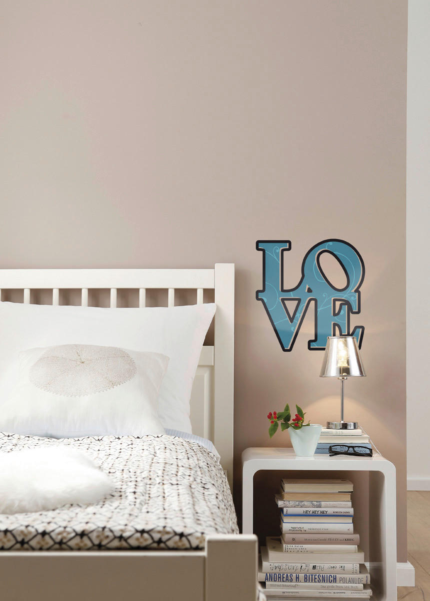 Komar Wandtattoo Love  Love B/L: ca. 50x70 cm Love - (50,00/70,00cm) - Komar