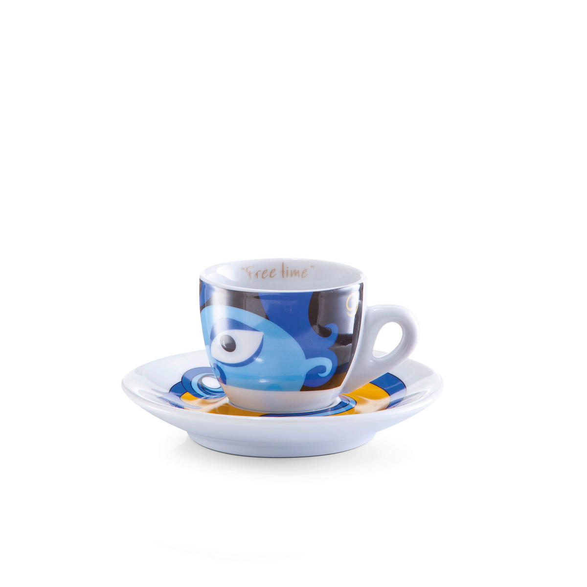Zeller Espresso-Set Magic Eyes Magic Eyes - (32,00/13,00/8,50cm) - Zeller