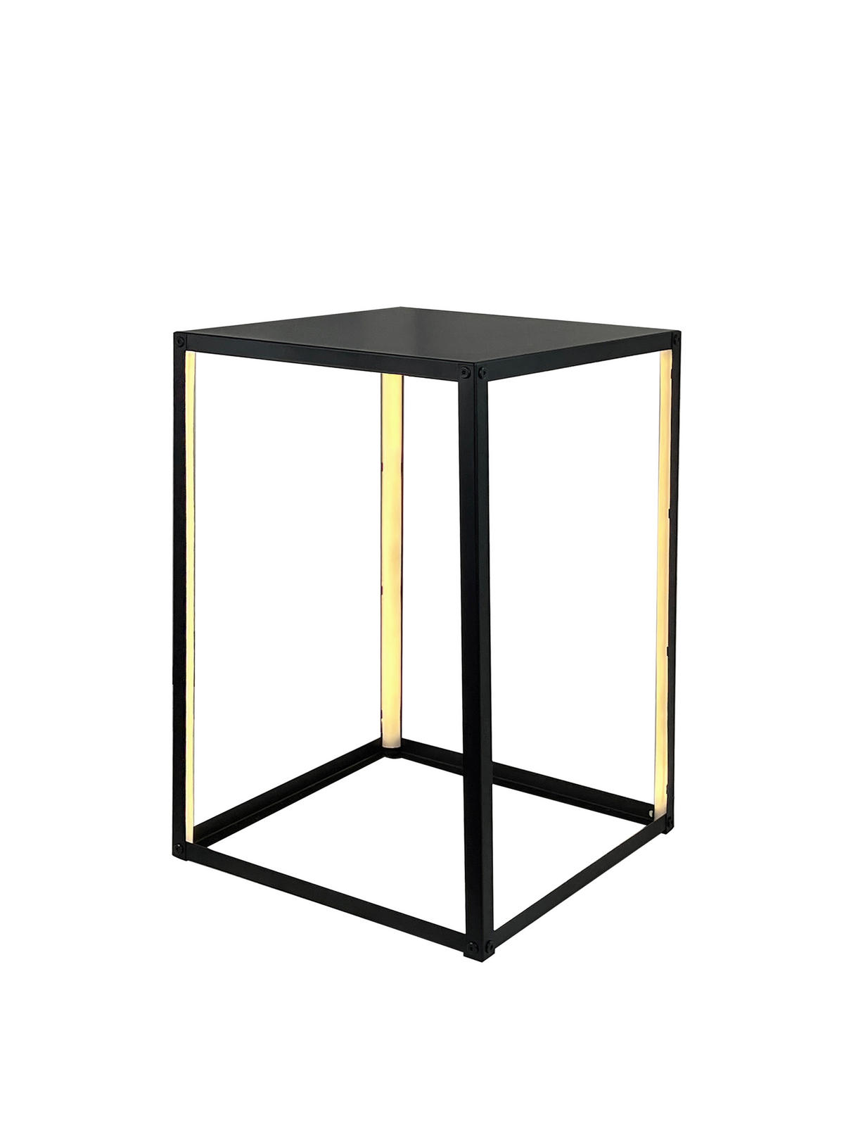 Beistelltisch Giesela schwarz B/H/T: ca. 40x60x40 cm Giesela - schwarz (40,00/60,00/40,00cm)
