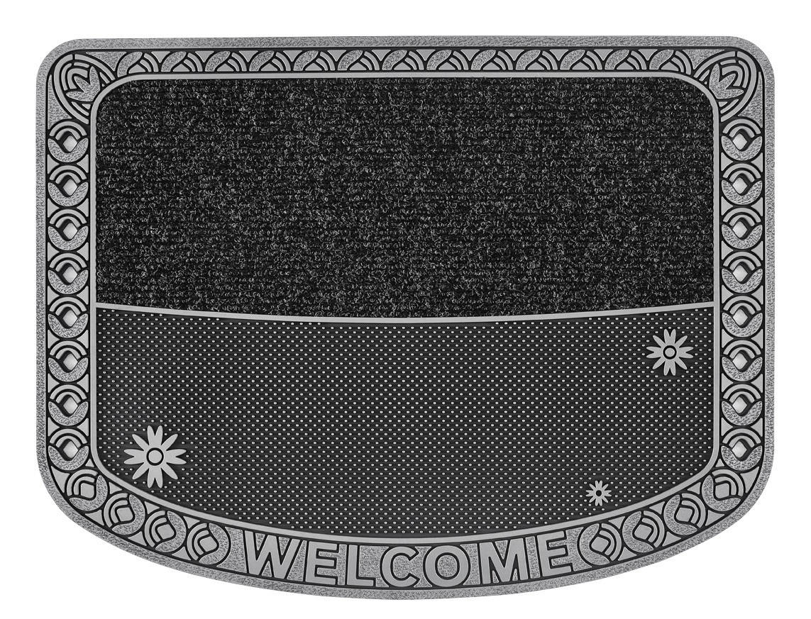 Fußmatte DoubleCircle anthrazit B/L: ca. 75x57 cm DoubleCircle - anthrazit (75,00/57,00cm)