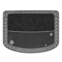 Fußmatte DoubleCircle anthrazit B/L: ca. 75x57 cm DoubleCircle - anthrazit (75,00/57,00cm)