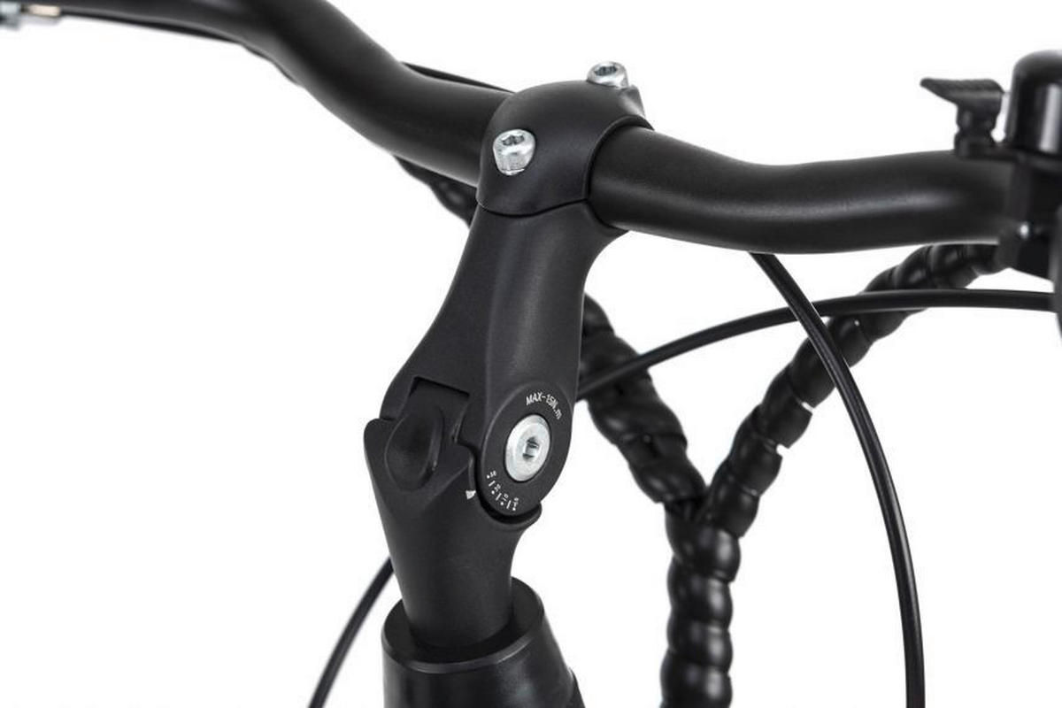 KS-Cycling City E-Bike Adore Versailles Versailles 28 Zoll Rahmenhöhe 54 cm 7 Gänge schwarz schwarz ca. 250 W ca. 36 V ca. 28 Zoll Adore Versailles - schwarz - KS-Cycling