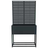 Westmann Pflanzkasten Dekora anthrazit Stahl B/H/L: ca. 90x170x40 cm Dekora - anthrazit (40,00/90,00/170,00cm) - Westmann