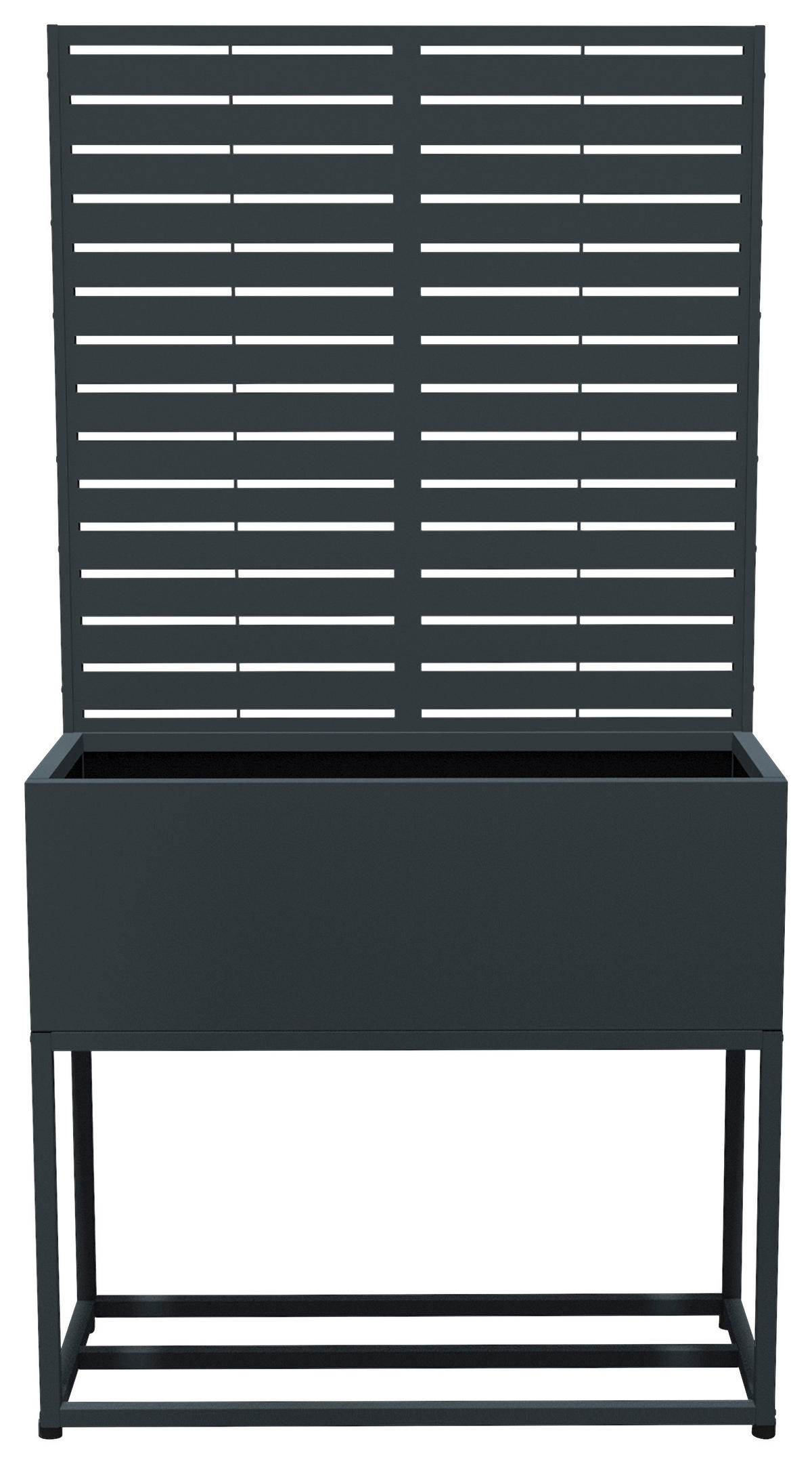 Westmann Pflanzkasten Dekora anthrazit Stahl B/H/L: ca. 90x170x40 cm Dekora - anthrazit (40,00/90,00/170,00cm) - Westmann