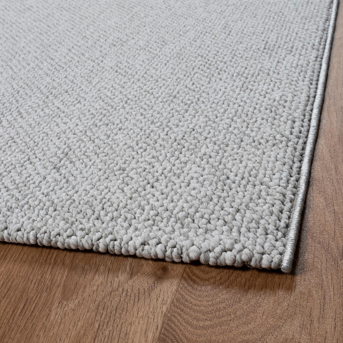 Sanat Teppich LORA PLUS hellgrau B/L: ca. 60x110 cm LORA PLUS - hellgrau (60,00/110,00cm) - Sanat