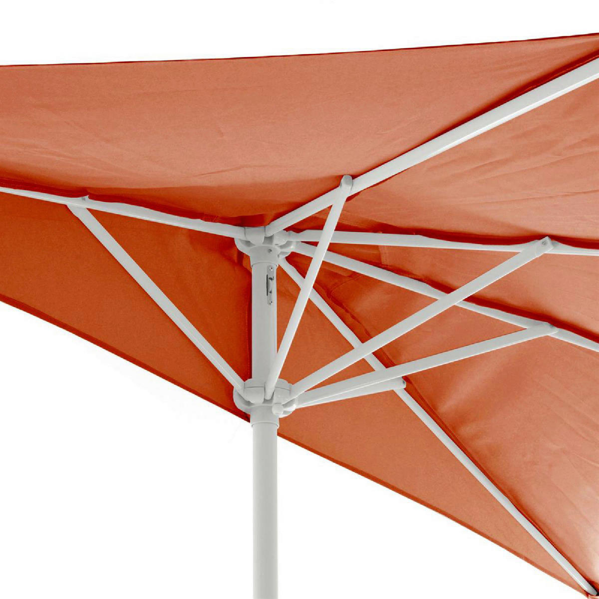 VCM Balkon-Sonnenschirm terracotta Polyester-Mischgewebe B/H/T: ca. 270x235x140 cm Balkon-Sonnenschirm - terracotta (270,00/235,00/140,00cm) - VCM