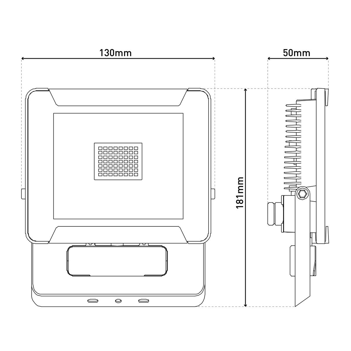 LED-Außenleuchte LED-Außenleuchte "Dias" 10W - Näve Leuchten