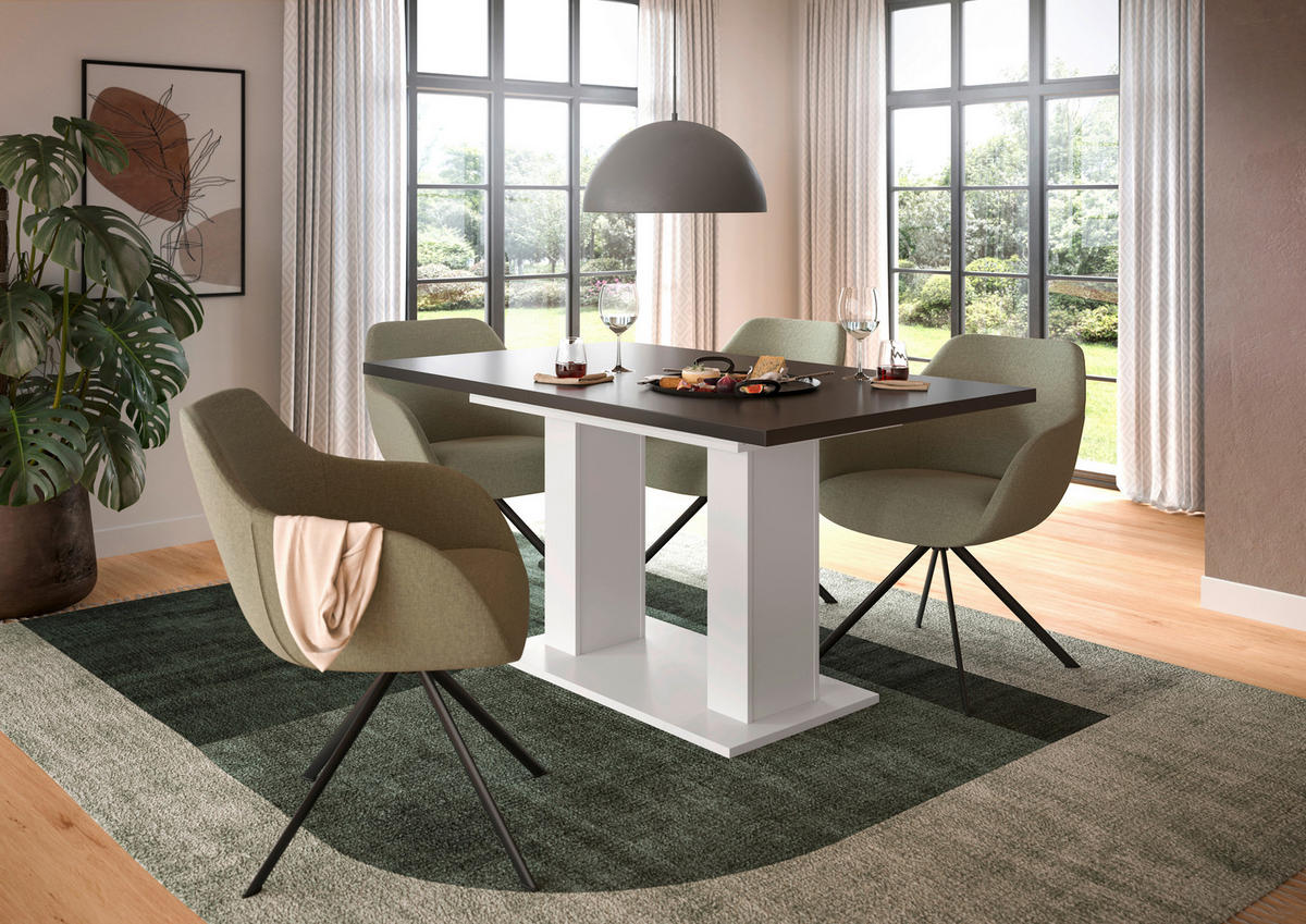 Esstisch MOTION grau B/H/T: ca. 150x76x90 cm MOTION - grau (150,00/76,00/90,00cm) - xonox.home