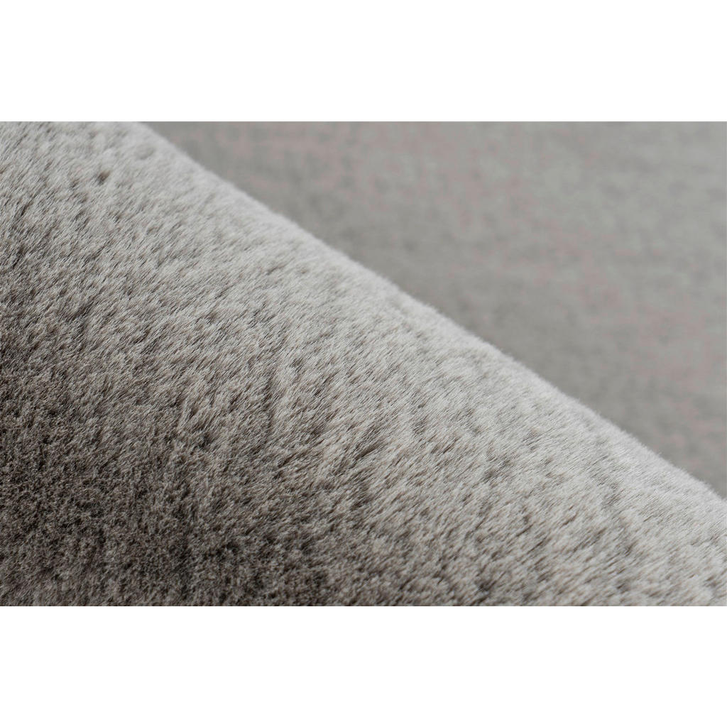 Thumbnail - Kayoom Hochflorteppich Venezuela - Caracas Taupe taupe B/L: ca. 60x110 cm