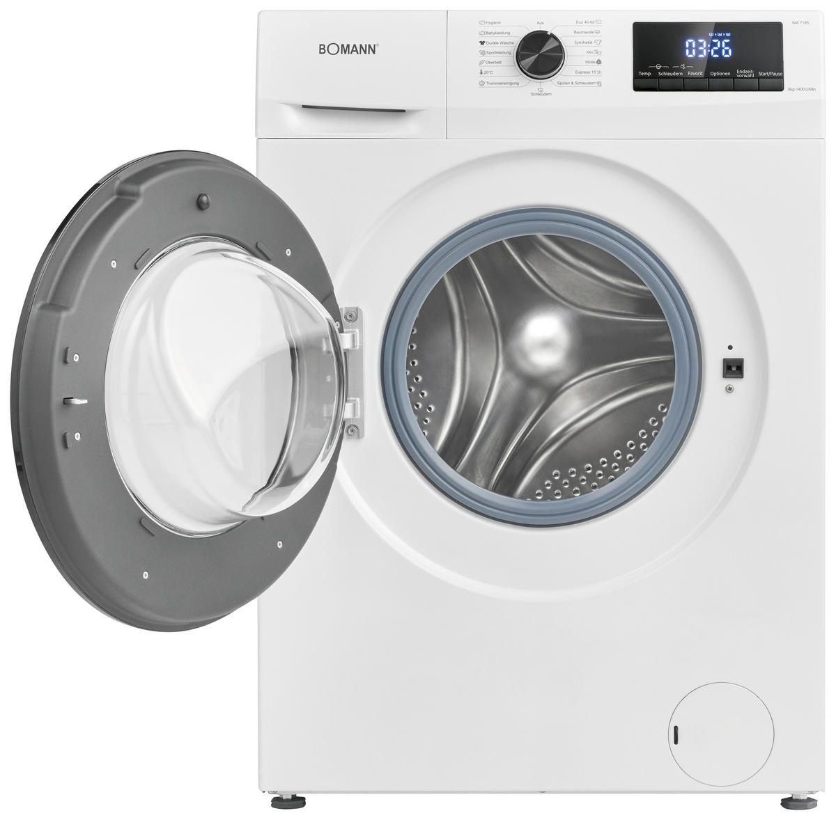 Waschmaschine WA 7185 weiß B/H/T: ca. 60x85x54 cm ca. 8 kg Waschmaschine WA 7185 - weiß (60,00/85,00/54,00cm)