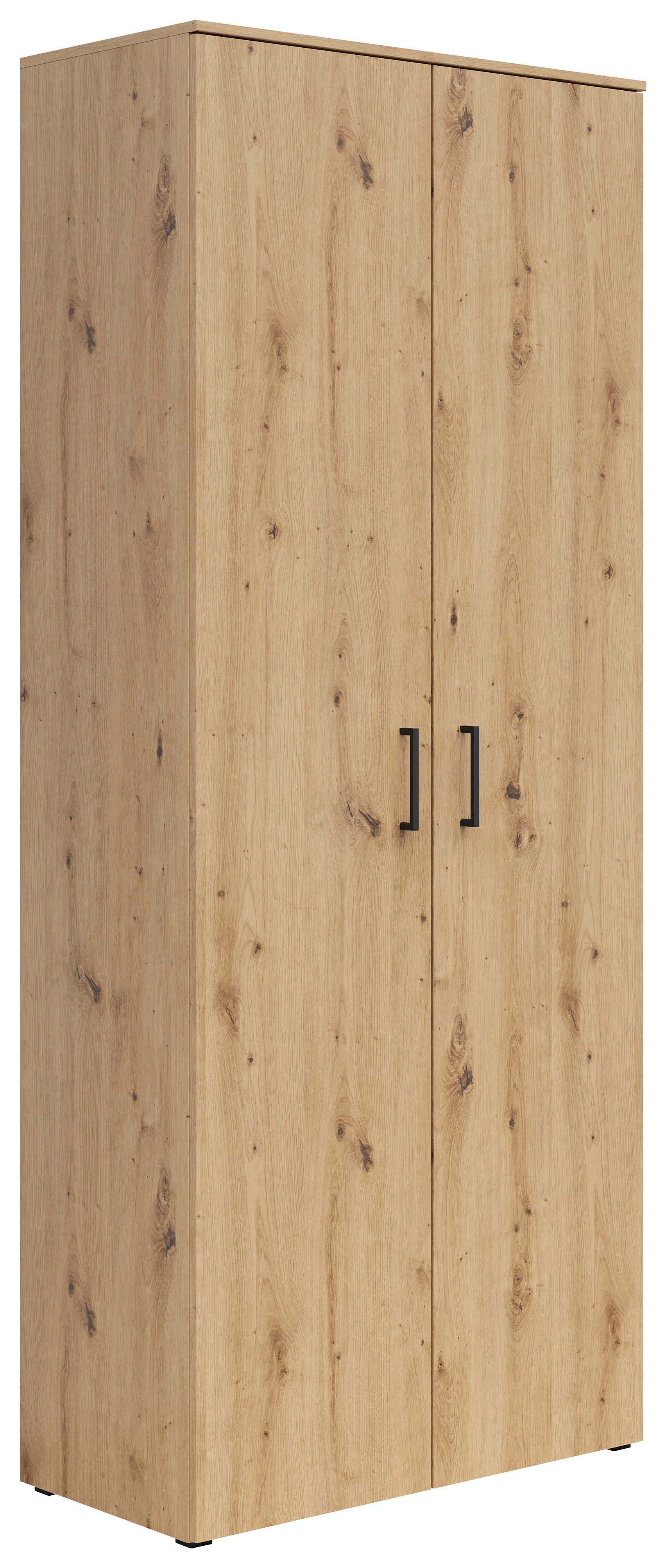 Schrank Multi-Stauraum Typ 38 Eiche Artisan Nachbildung B/H/T: ca. 80x195x40 cm Multi-Stauraum Typ 38 - Eiche (80,00/195,00/40,00cm)