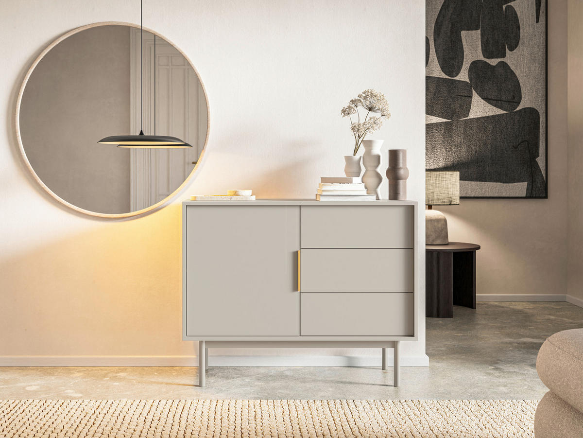 Kommode VIVA Cashmere B/H/T: ca. 104x82x39 cm VIVA - Cashmere (104,00/82,00/39,00cm) - WIPMEB