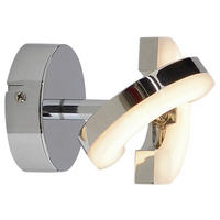 Näve Leuchten LED-Spot Chrom Kunststoff Metall B/H/T: ca. 13,5x9x8 cm 1 Brennstellen AFFI - Chrom (13,50/9,00/8,00cm) - Näve Leuchten
