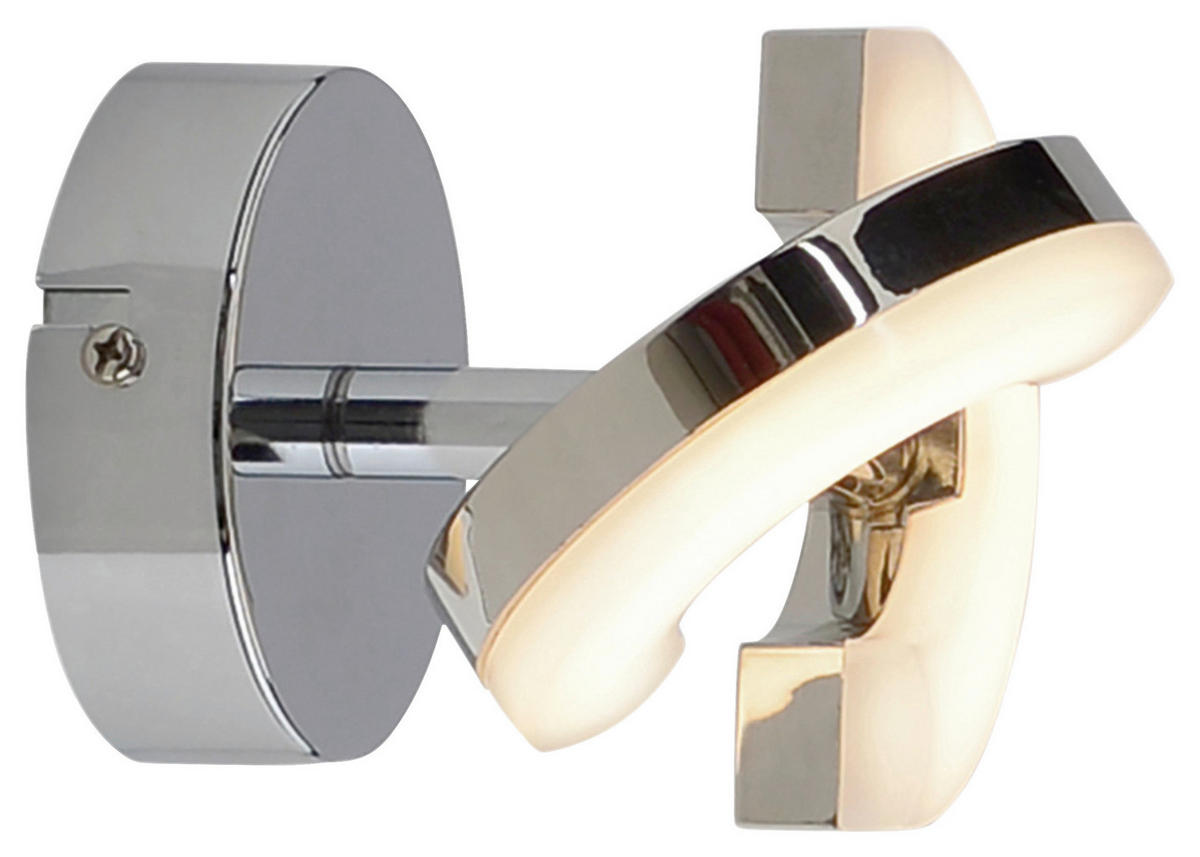 Näve Leuchten LED-Spot Chrom Kunststoff Metall B/H/T: ca. 13,5x9x8 cm 1 Brennstellen AFFI - Chrom (13,50/9,00/8,00cm) - Näve Leuchten