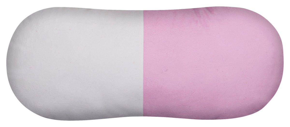 Dekokissen Chill Pill Chill Pill - pink/weiß (35,00/15,00cm) - POCOline
