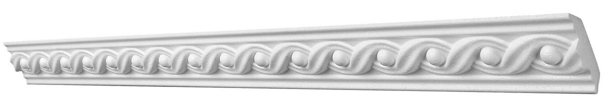 Zierprofil weiß L: ca. 98 cm Zierprofil_G41 - weiß (98,00cm)