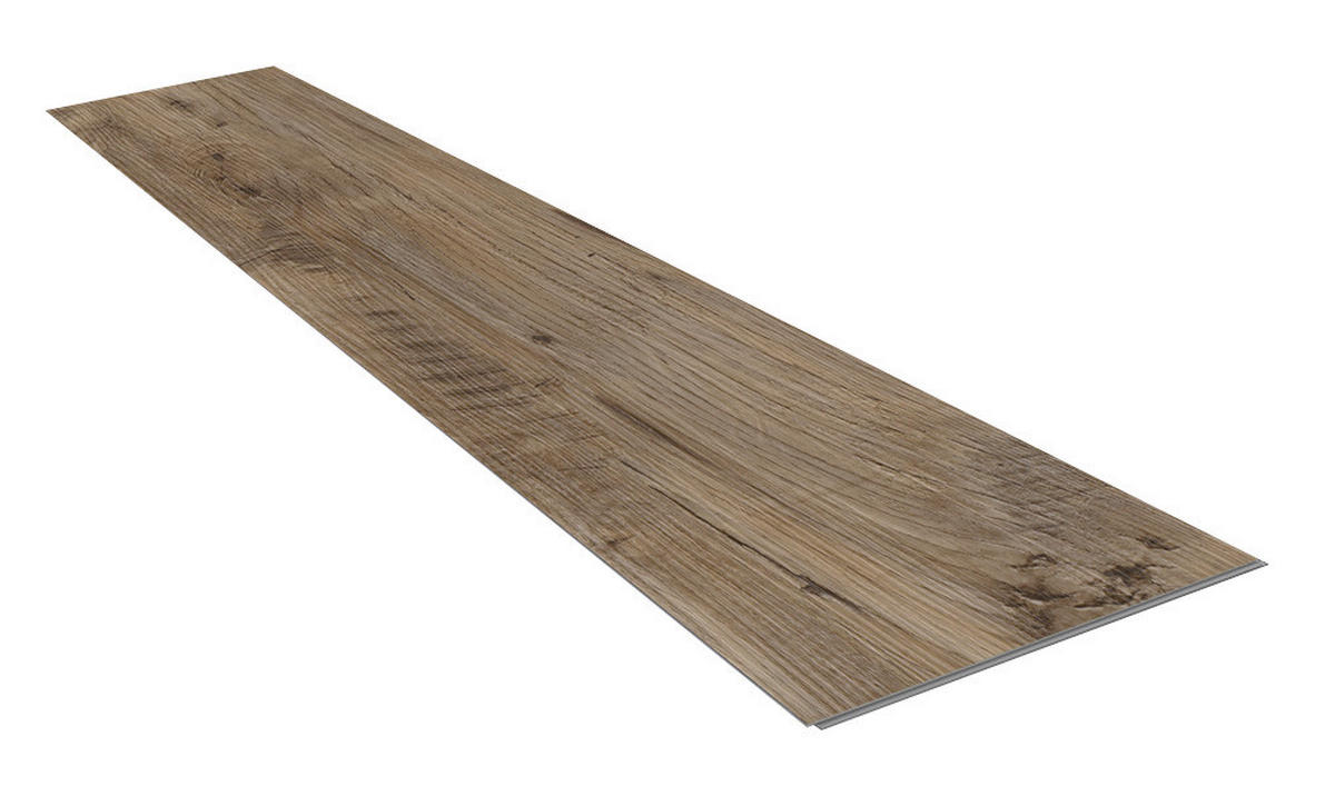 Check One Click-Vinylboden Achenbach ca. 2,196 m² im Paket  B/L: ca. 18x122 cm pro Paket Achenbach ca. 2,196 m² im Paket - Kastanie (18,00/122,00cm) - Check One