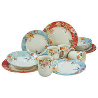 CreaTable Kombiservice Crimson bunt Steingut 16 tlg. Crimson - bunt - CreaTable