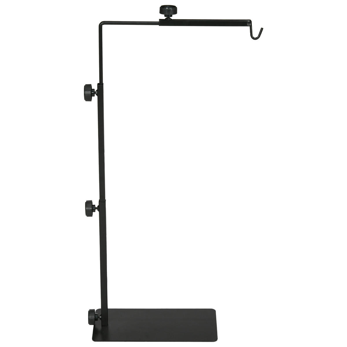 PawHut Reptilien-Lampenständer schwarz Stahl B/H/L: ca. 15x95x40 cm Reptilien-Lampenständer - schwarz (40,00/15,00/95,00cm) - PawHut