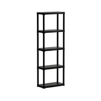 Artplast Kunststoffregal Tempo schwarz Polypropylen B/H/L: ca. 30x176x60 cm Tempo - schwarz (60,00/30,00/176,00cm) - ArtPlast